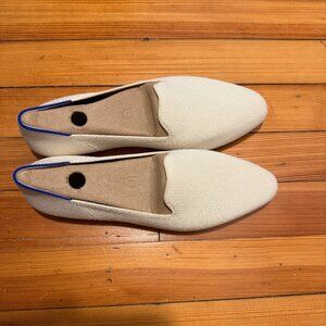 Rothy's almond toe loafer size 8 vanilla bean